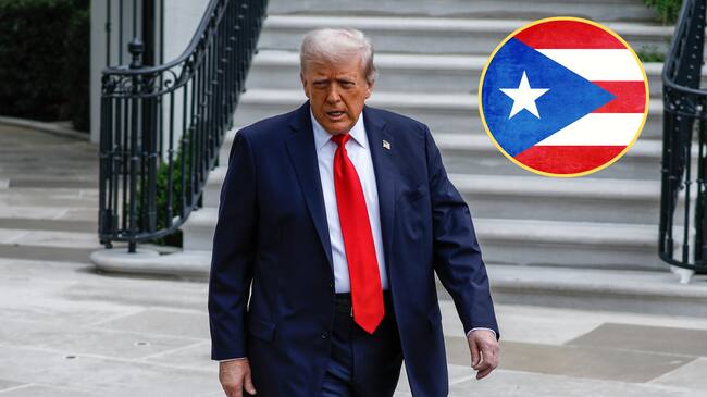Donald Trump y Puerto Rico.Foto por Yasin Ozturk /Anadolu via Getty Images, Foto de stock Getty Images.
