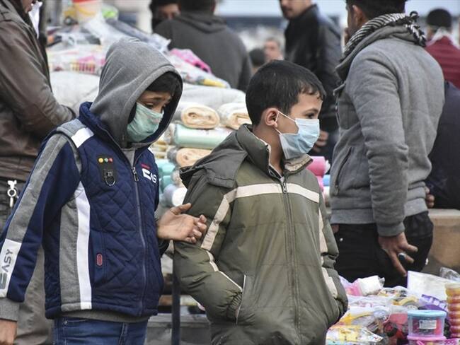 Niños afectados por coronavirus. Foto: Getty Images