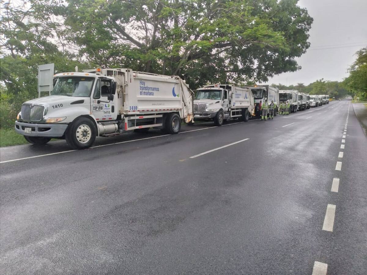Relleno sanitario de Montería tiene más de 10 horas bloqueado