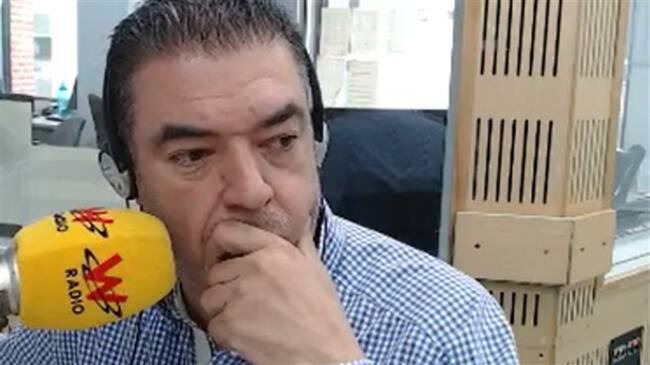 Periodista Jairo Lozano. Foto: La Wcon Julio Sánchez Cristo