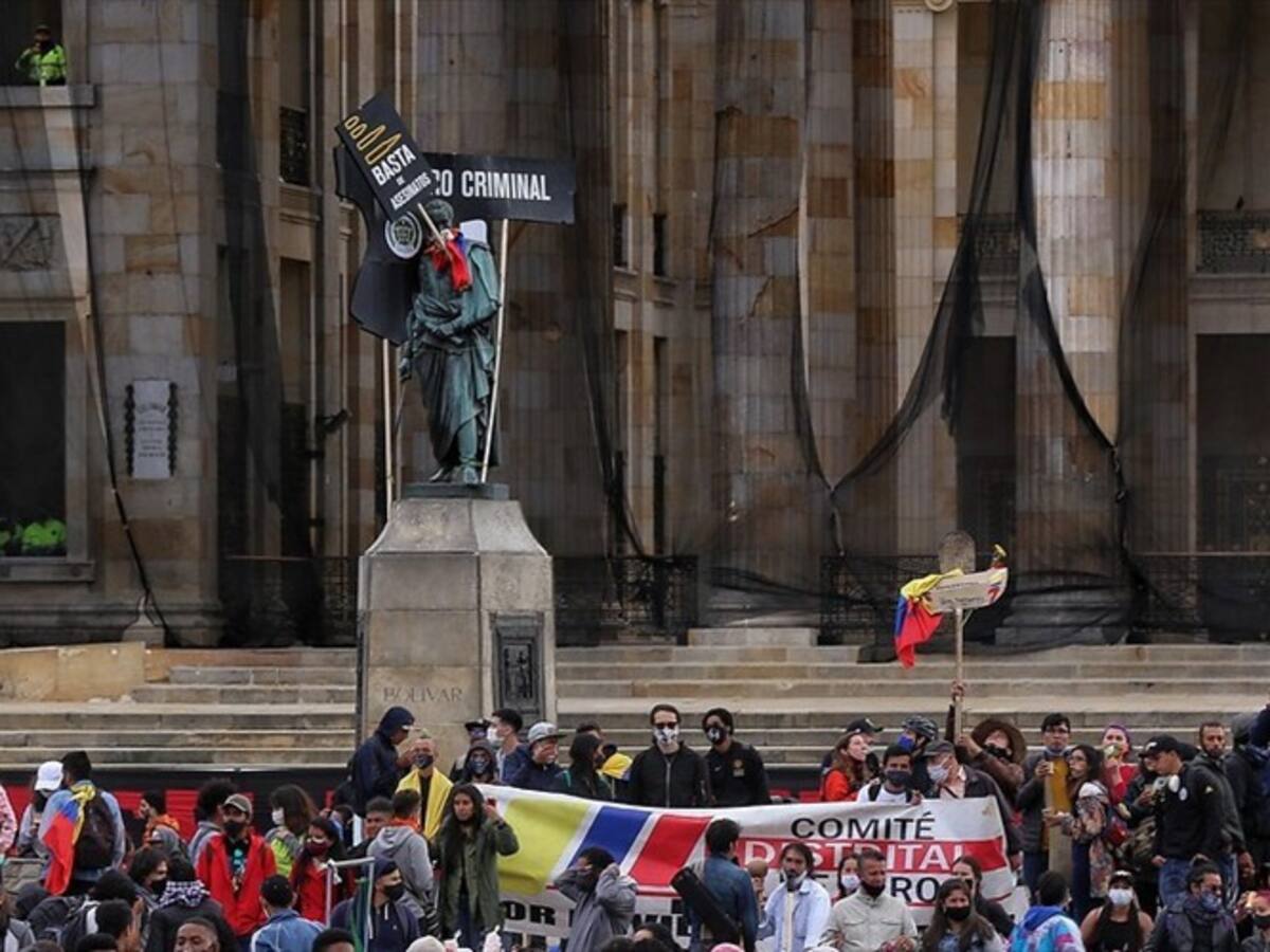 Protestas en Bogotá transcurrieron de forma pacífica en un 98%: Hugo Acero