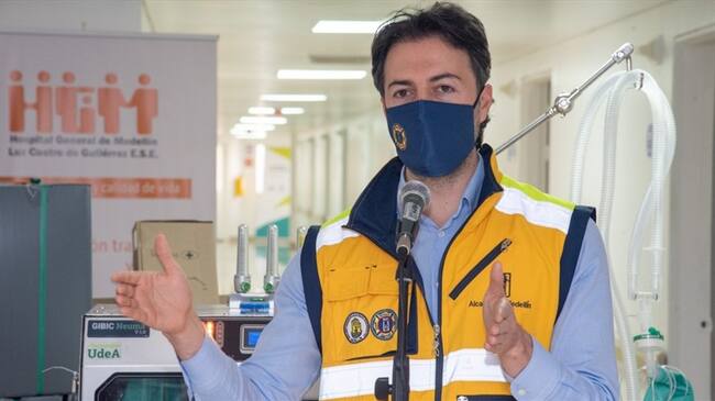 Daniel Quintero, alcalde de Medellín. Foto: Alcaldía de Medellín
