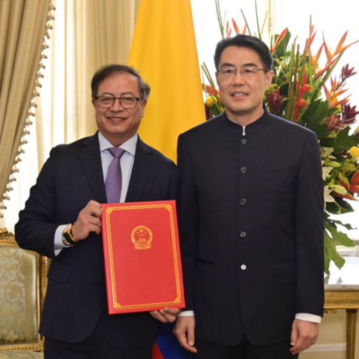 Embajador de China en Colombia confirmó su asistencia a la reunión con el presidente Petro