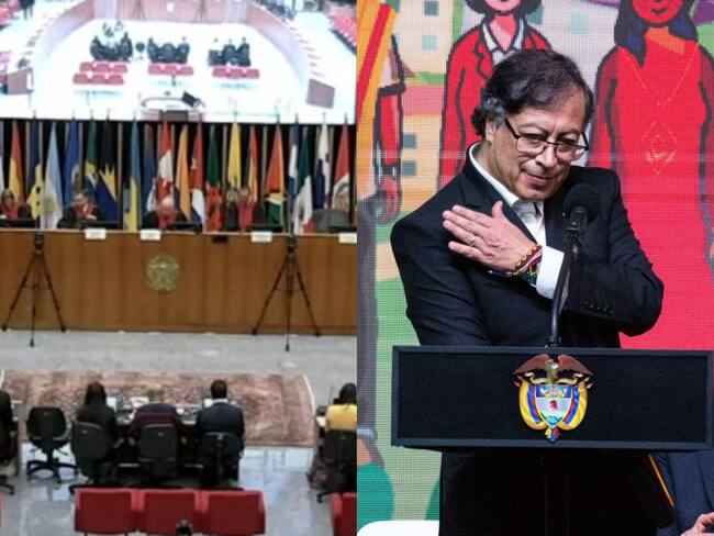Corte Interamericana vendrá a Colombia tras invitación del Gobierno Petro. Foto: Corte IDH y Getty Images.