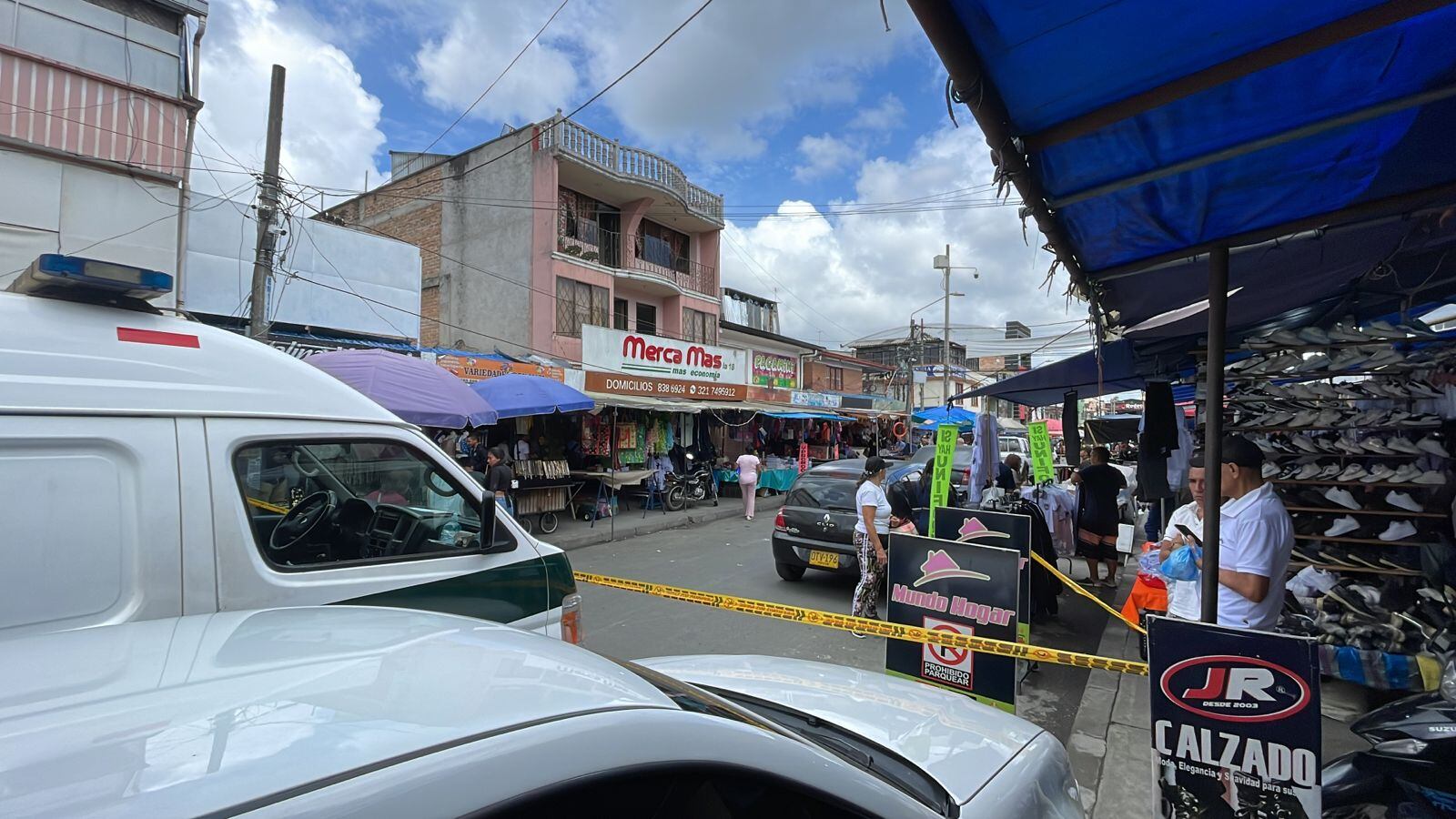 Las autoridades iniciaron las primeras indagaciones para esclarecer el suceso. Crédito: Red de Apoyo Cauca.