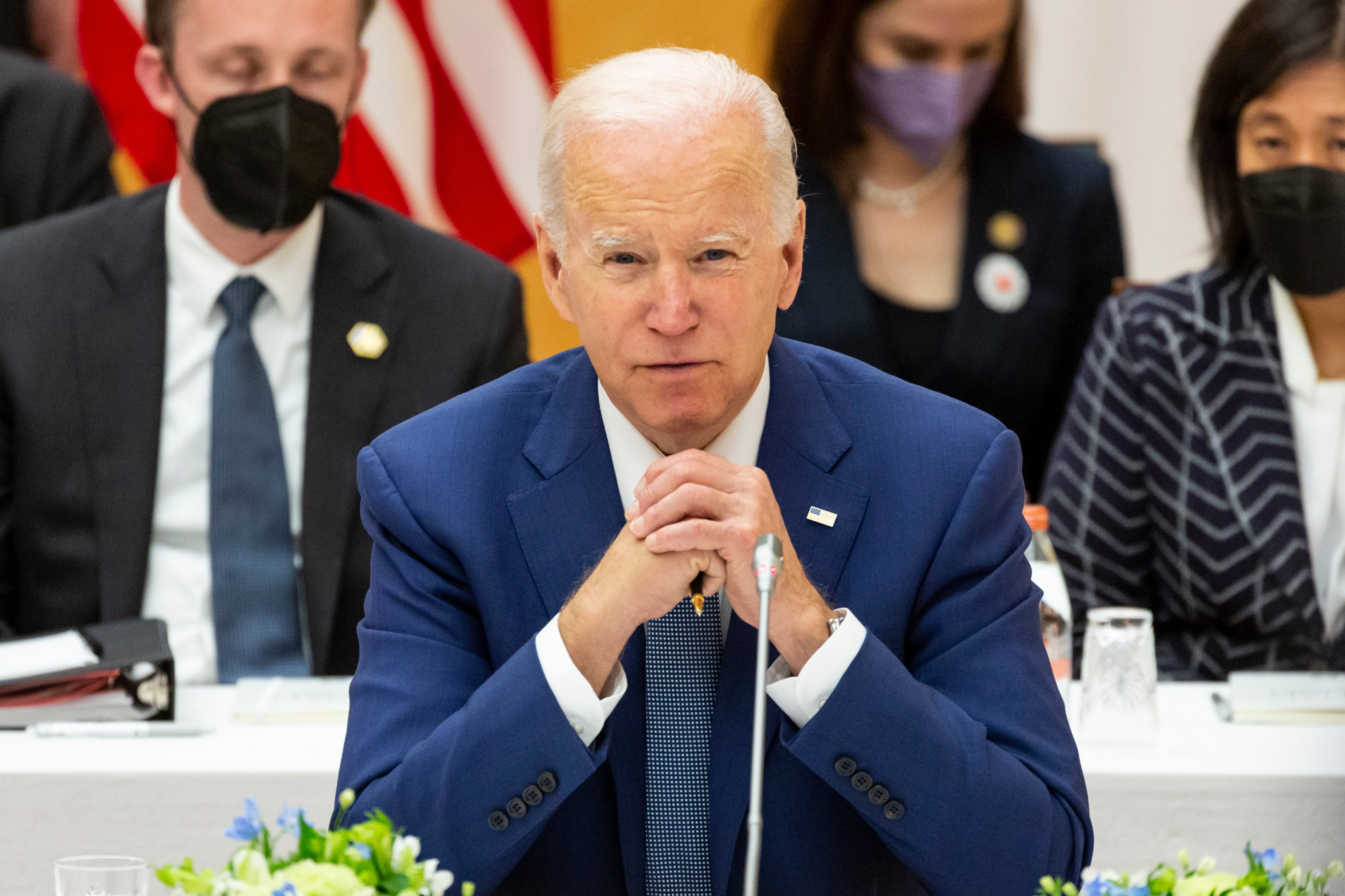 Joe Biden. (Photo by Yuichi Yamazaki/Getty Images)