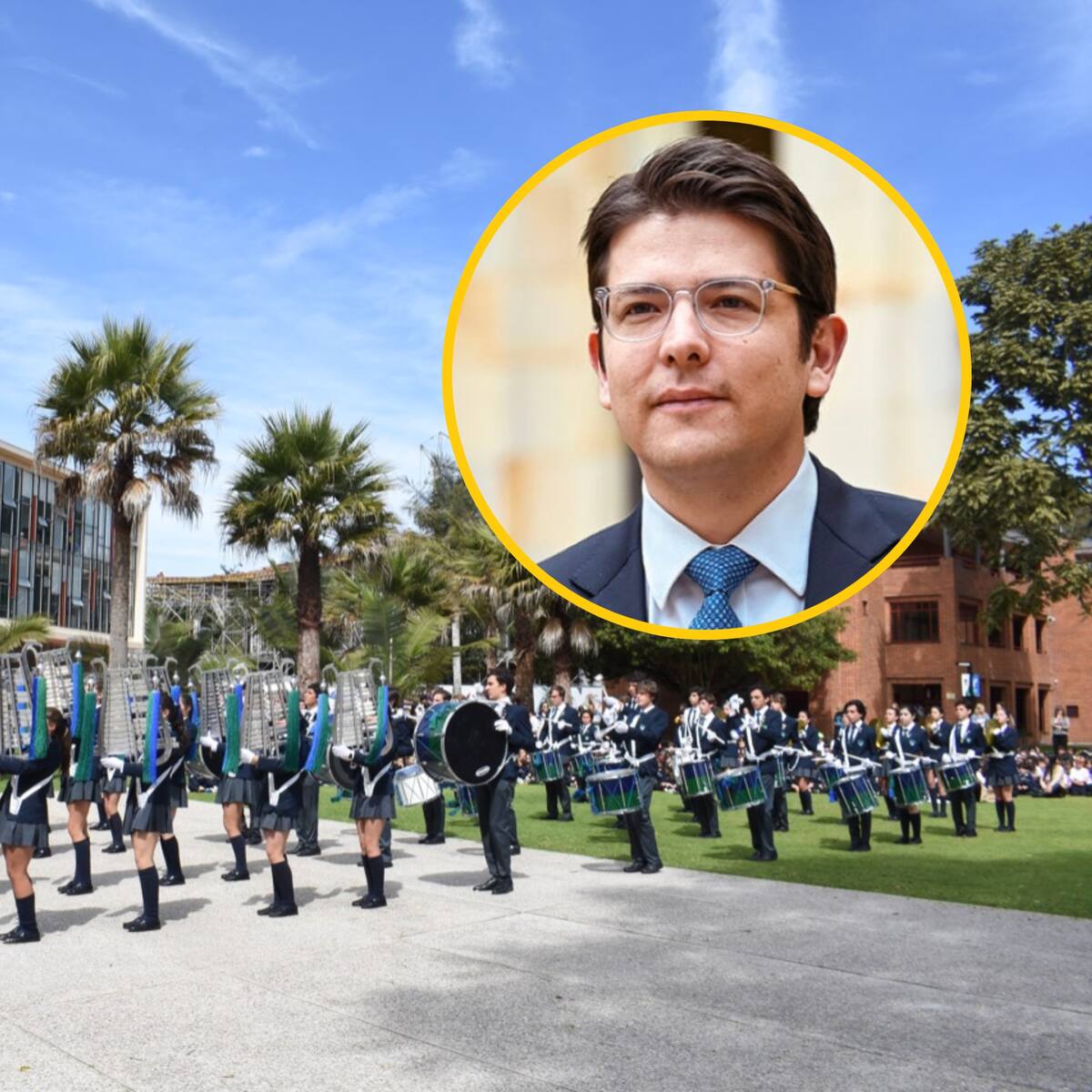 Rector de Los Nogales sobre Miguel Uribe: “Fue tambor mayor, impulsó el ajedrez y la música”