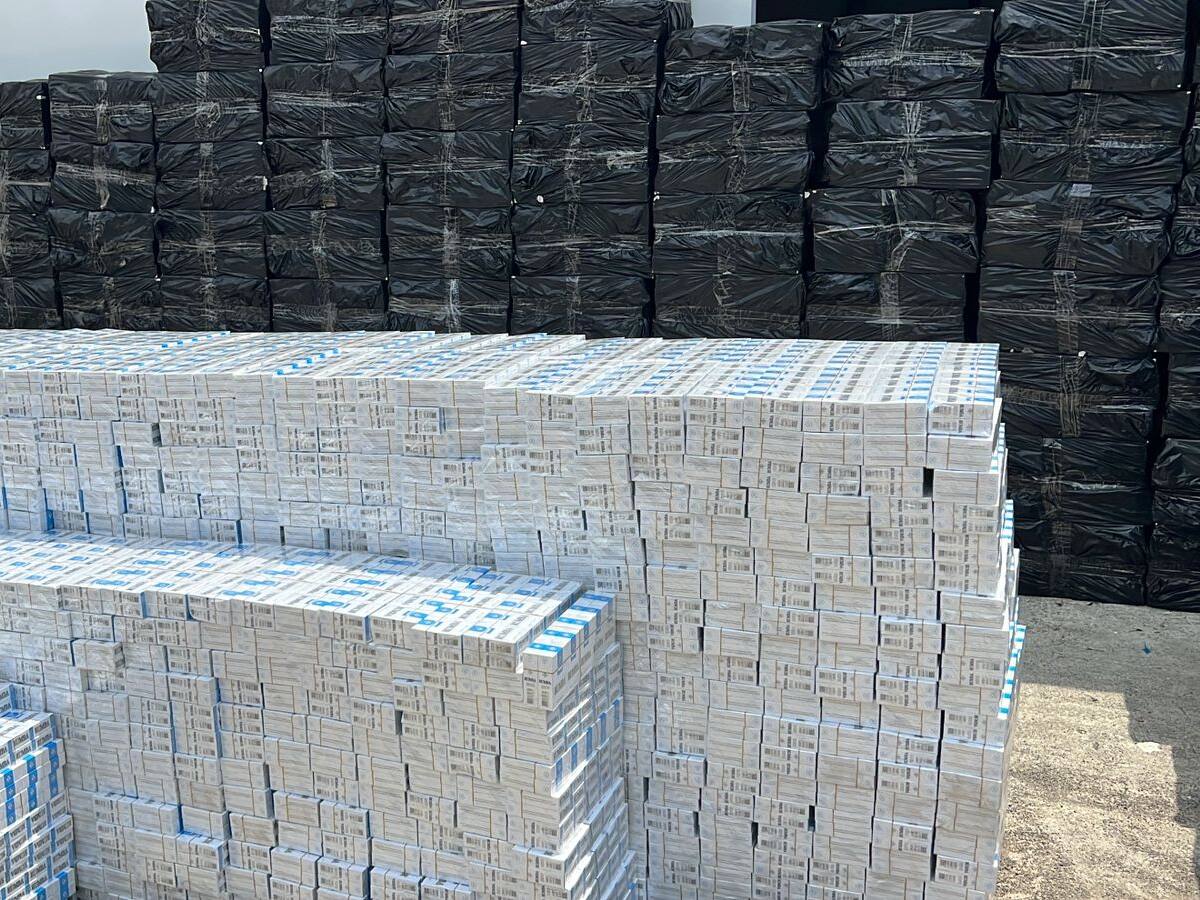 Incautan más de 900.000 cajetillas de cigarrillo de contrabando en Córdoba