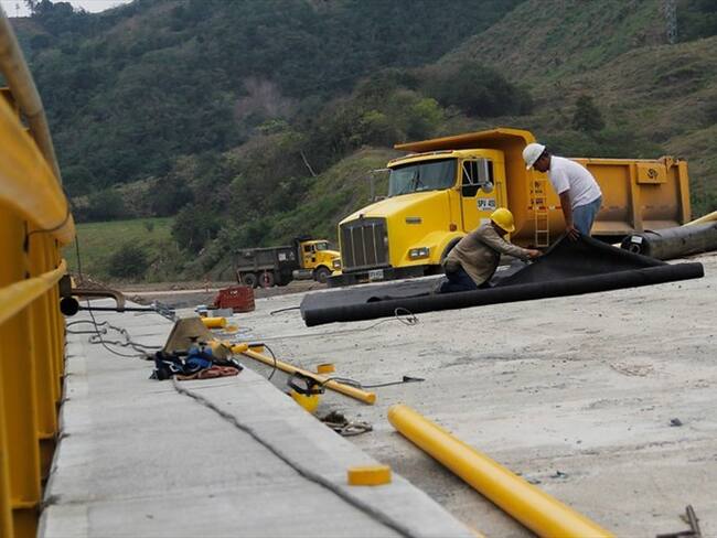 La ANI entregó balance sobre la reactivación de obras de infraestructura en el país. Foto: Colprensa