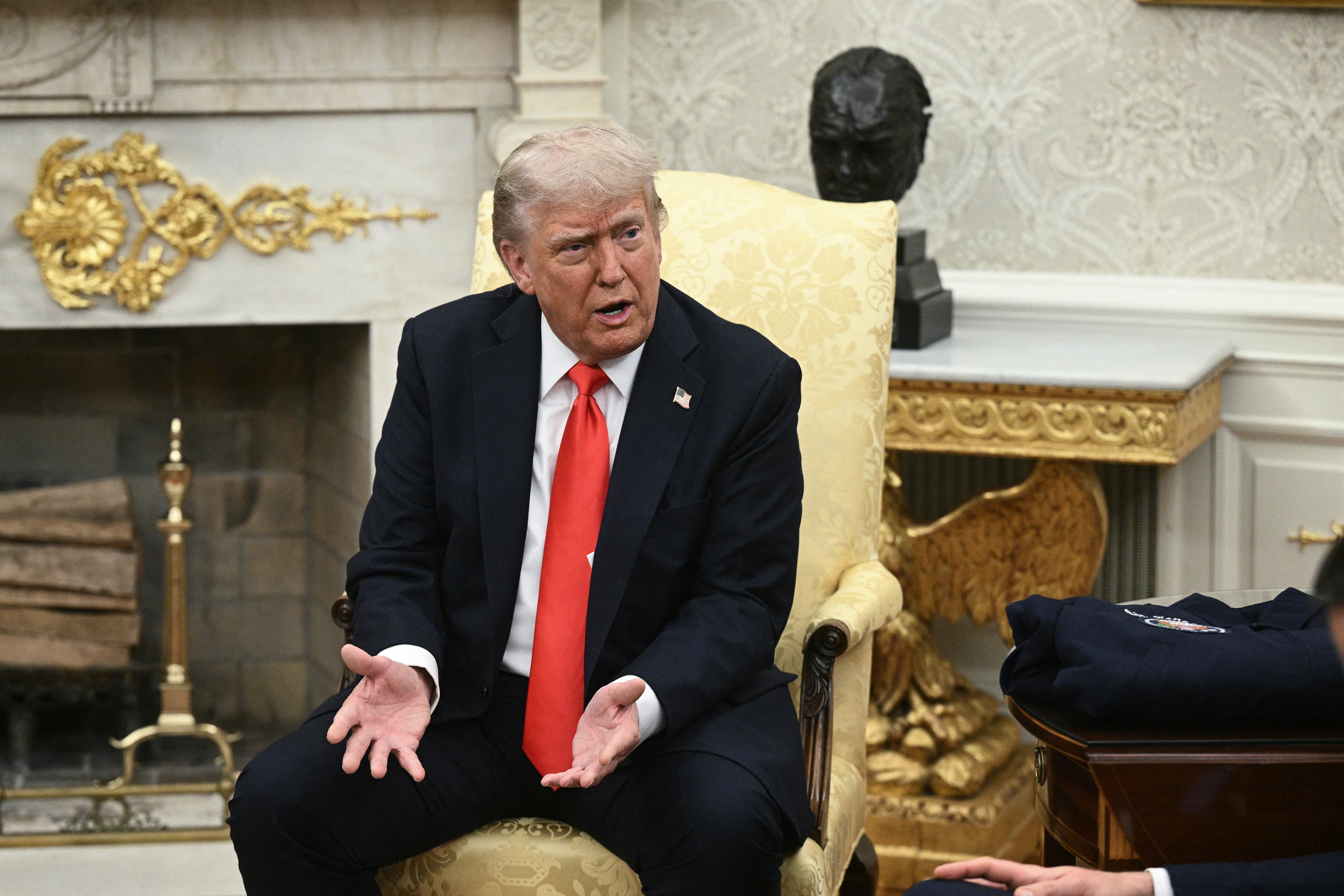 Donald Trump. Foto: BRENDAN SMIALOWSKI/AFP via Getty Images.          