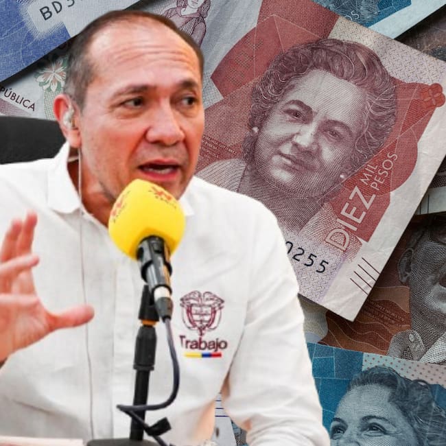 Ministro de Trabajo, Antonio Sanguino | Foto: W Radio y GettyImages