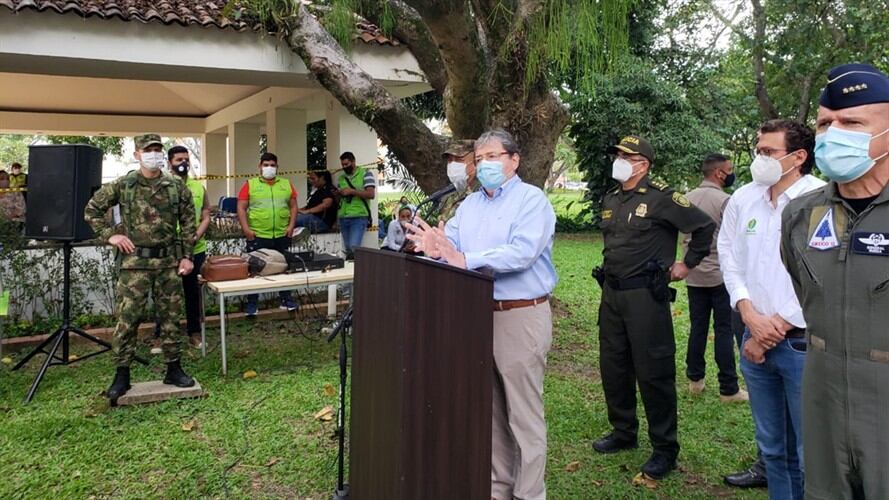 El oficial fue atacado por hombres armados cuando practicaba ciclomontañismo en zona rural del municipio. Foto: La W