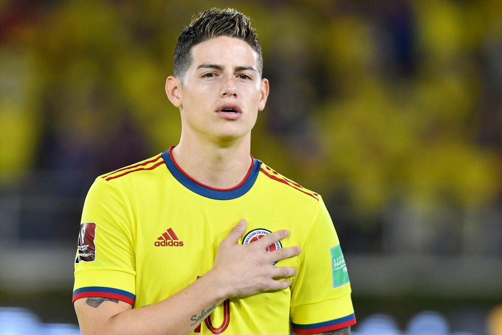 James Rodriguez. Foto: Getty Images.