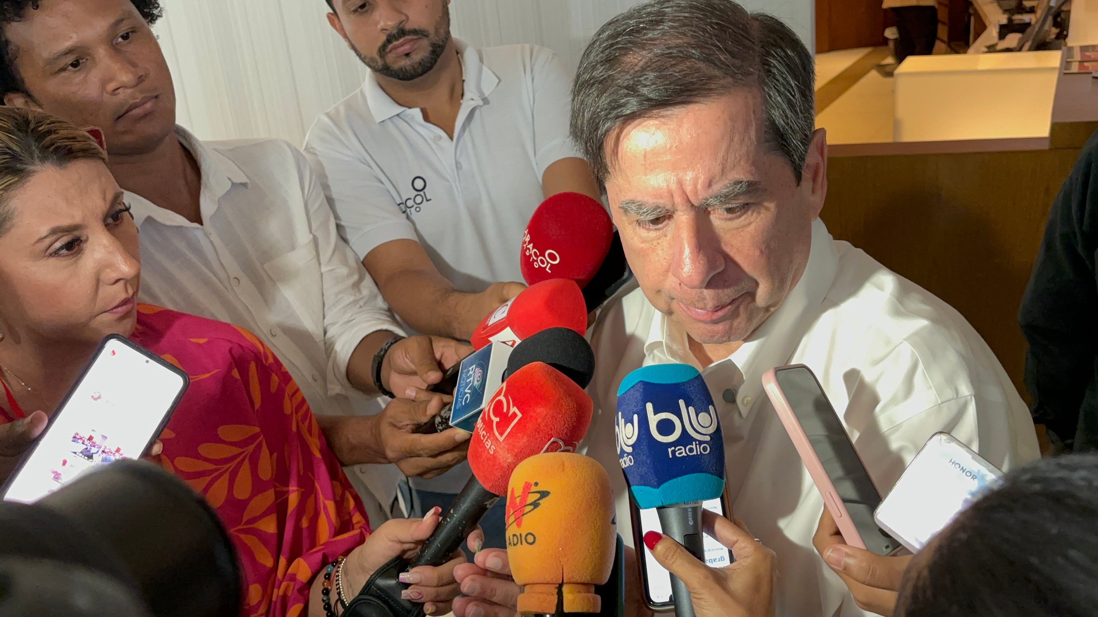 Juan Fernando Cristo se refiere ante la llegada del Benedetti para asesorar al presidente | Foto: W Radio.