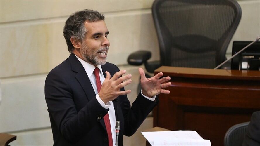 Benedetti denuncia presiones de empresarios y bancos en la reforma al Código Electoral . Foto: Colprensa - Álvaro Tavera