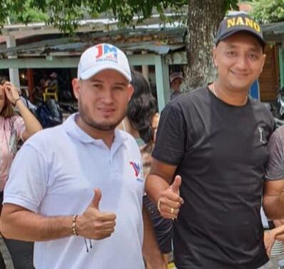 Foto/Suministrada. Concejales de Puerto Boyacá, Jaime Medina y Juan Fernando Delgado.