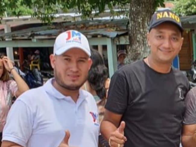 Foto/Suministrada. Concejales de Puerto Boyacá, Jaime Medina y Juan Fernando Delgado.