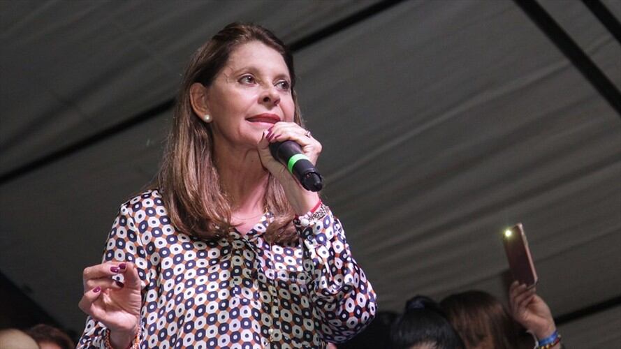 La vicepresidenta, Marta Lucía Ramírez respondió a la carta enviada por el alcalde de Bucaramanga, Rodolfo Hernández. Foto: Colprensa