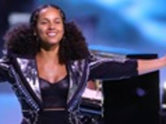 Alicia Keys, lidera el movimiento sin una gota de pintura para promover la seguridad de las mujeres. Foto: Getty.
