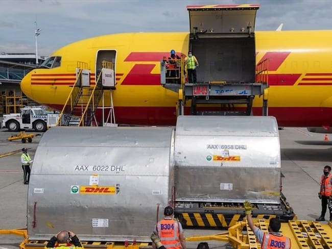 Vacunas de Pfizer en Colombia. Foto: Colprensa