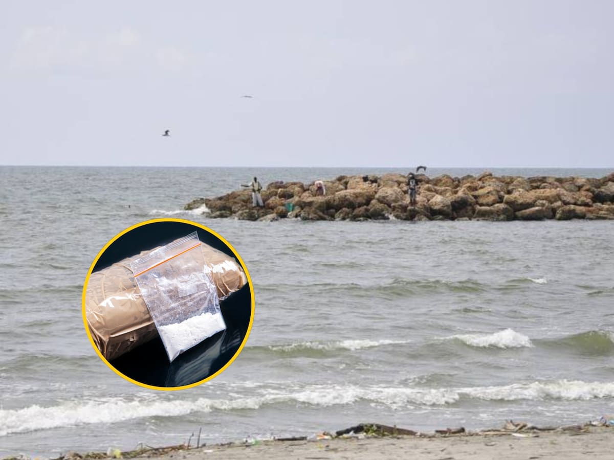 Cargamento de cocaína fue encontrado flotando en playas del Atlántico