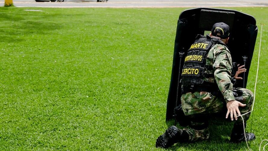 Logran ubicar dos artefactos explosivos de alto poder en Antioquia / imagen de referencia. Foto: Colprensa