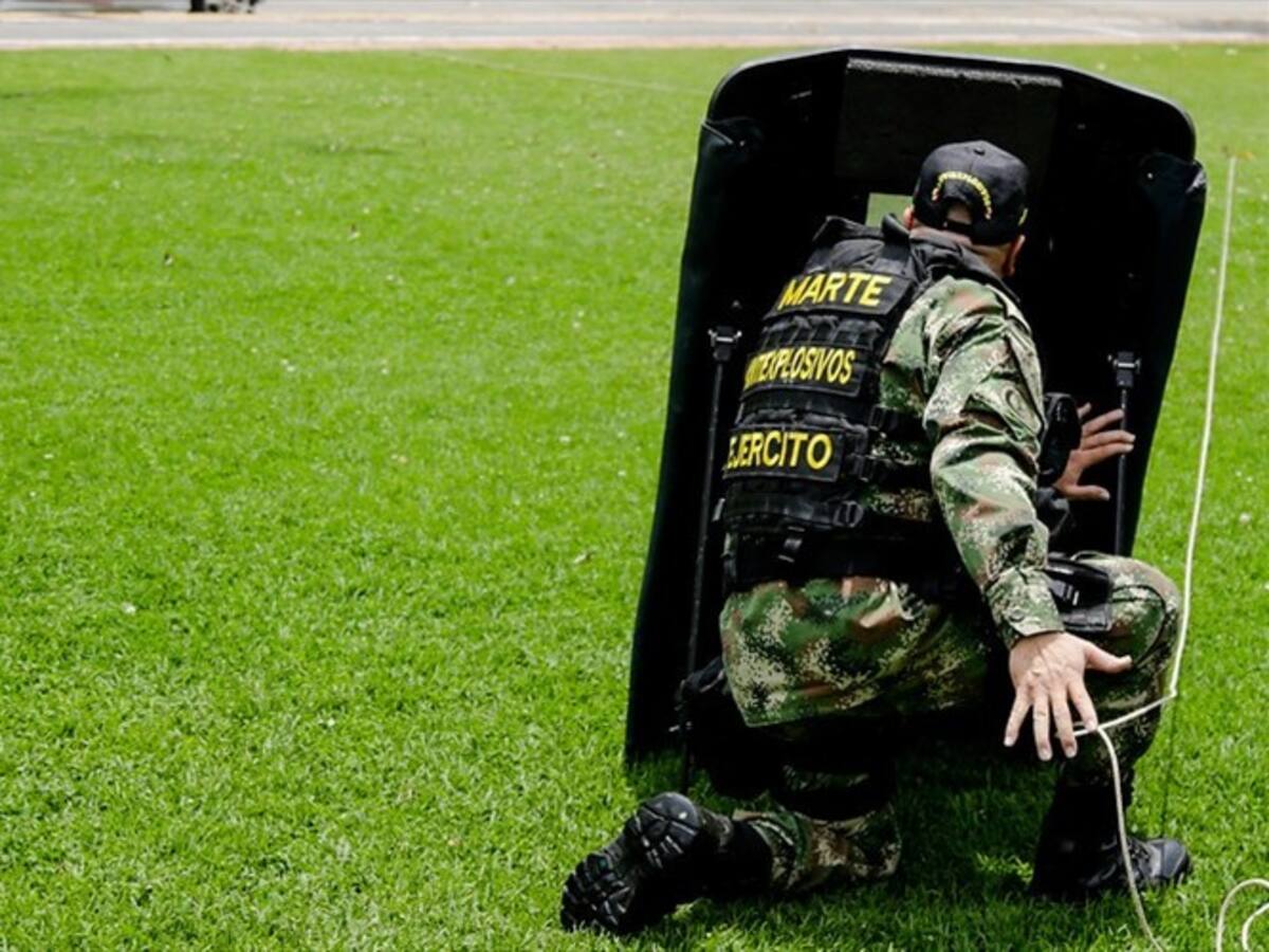 Autoridades logran ubicar dos artefactos explosivos de alto poder en Antioquia