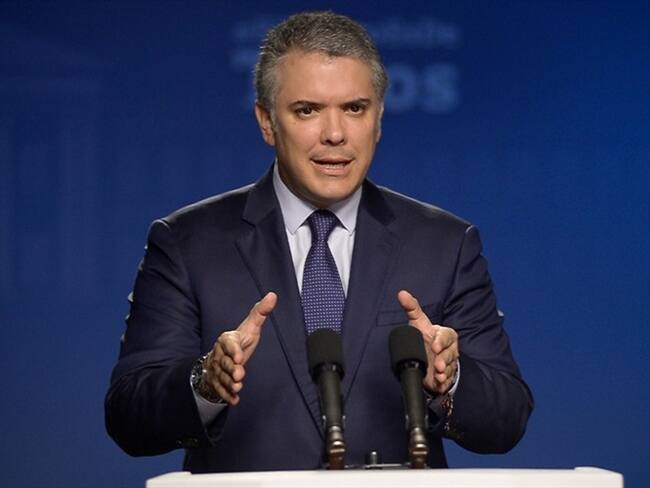 El presidente Iván Duque. Foto: Colprensa