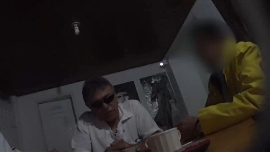 Video de la fiscalía sobre Santrich en un supuesto negocio de narcotráfico. Foto: Captura de pantalla