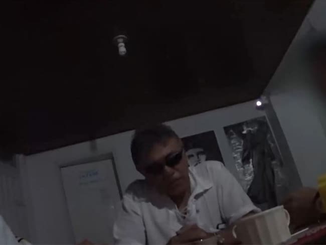 Video de la fiscalía sobre Santrich en un supuesto negocio de narcotráfico. Foto: Captura de pantalla