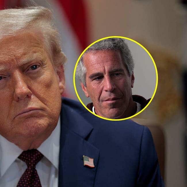 Donald Trump recibirá este miércoles la ley que obliga a hacer públicos los archivos de Epstein. Foto: Getty Images.