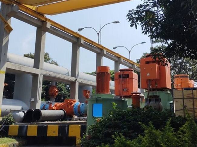 Emcali espera restablecer el servicio de agua de la capital del Valle al finalizar la tarde de este martes. Foto: Cortesía