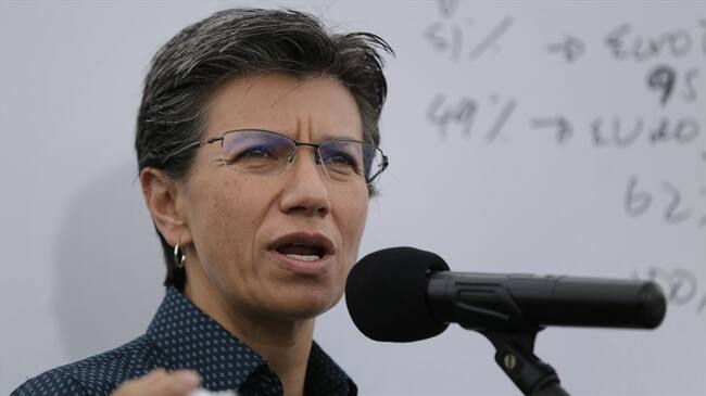 Claudia López propone contribución voluntaria en el predial para invertir en seguridad. Foto: Colprensa