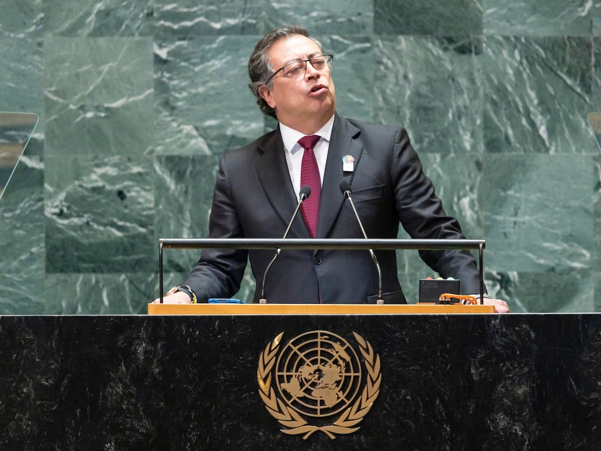 Este fue el discurso del presidente Gustavo Petro en la Asamblea General de la ONU