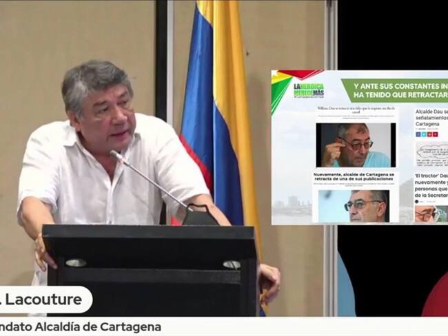 Rodolfo Díaz, durante la audiencia del pasado martes. Foto: Captura de pantalla