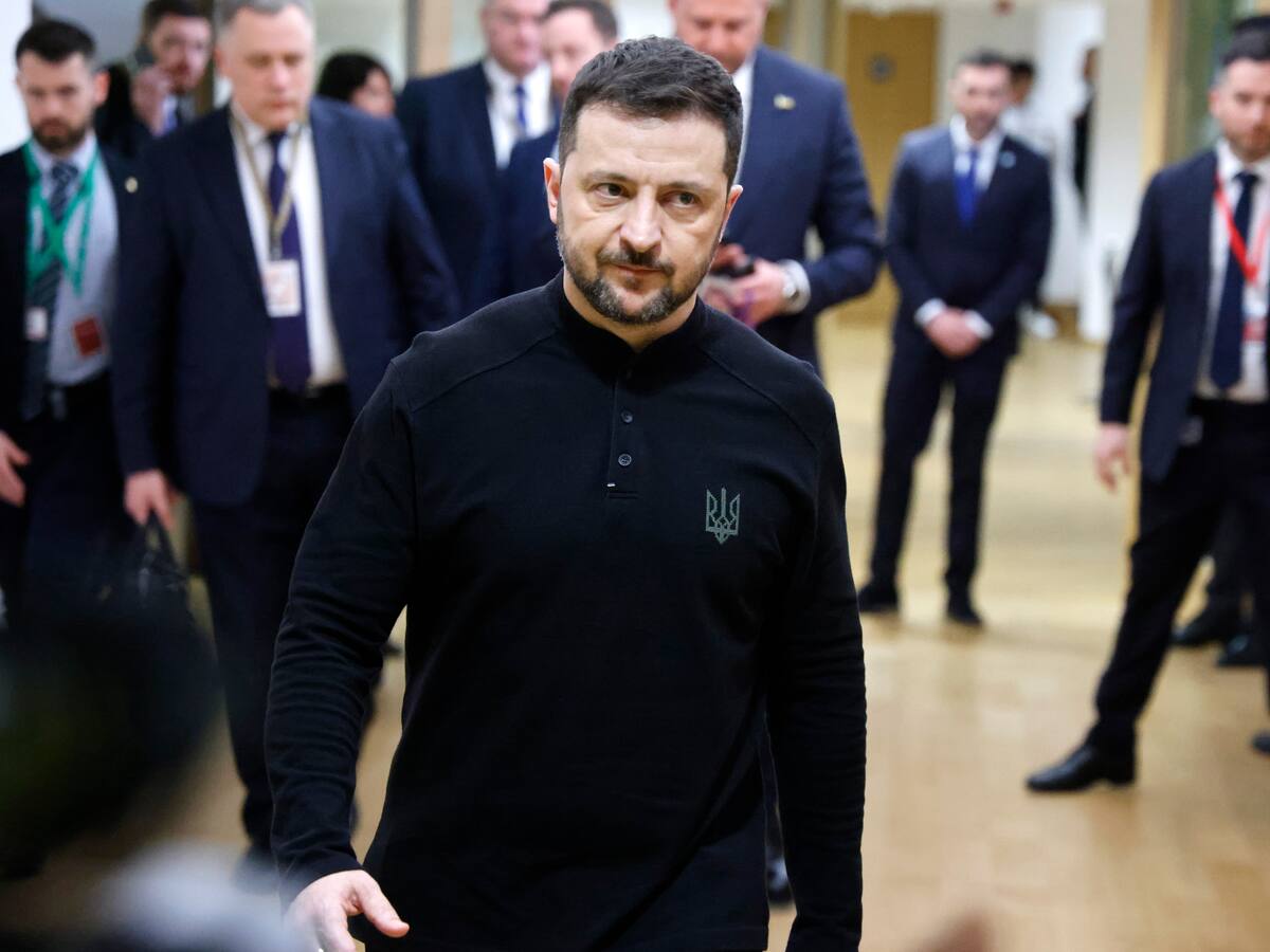 Zelenski propuso ante el Consejo Europeo una tregua aérea y marítima con Rusia