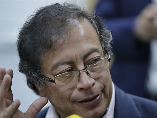 Senador y líder de la Colombia Humana, Gustavo Petro. Foto: Colprensa - Álvaro Tavera