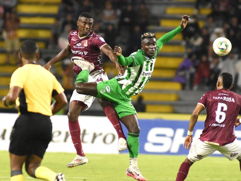 Atlético Nacional vs. Deportes Tolima. Foto: Colprensa