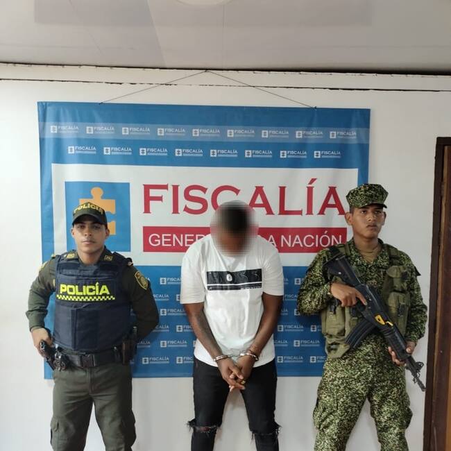 Captura alias ‘Yanquita’. Foto: Fiscalía