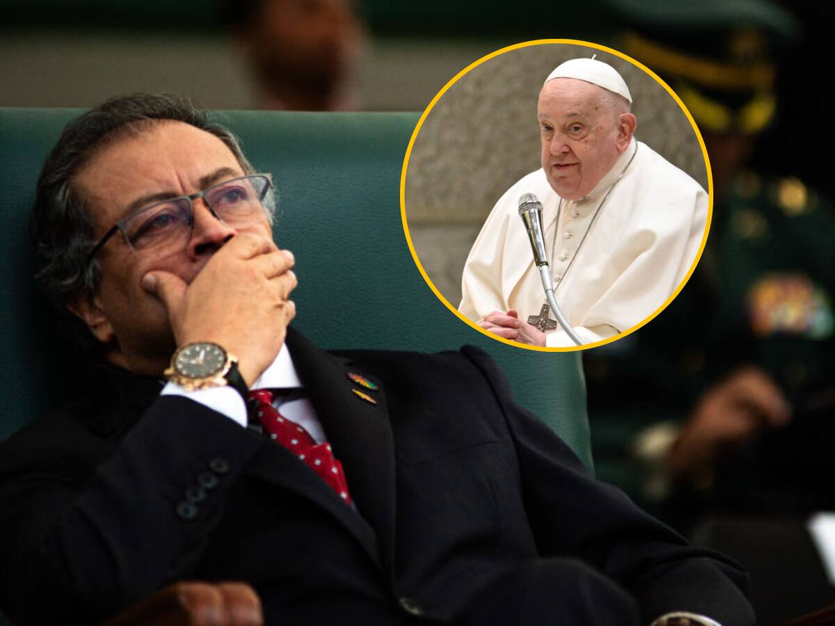 “He llorado, no estoy en espectáculos, me siento triste y algo solo”: Petro por funeral del papa