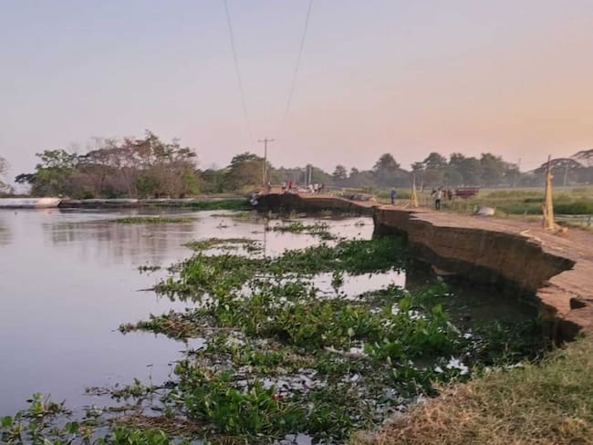 Salamina, Magdalena, incomunicada con el Atlántico por sedimentación del río