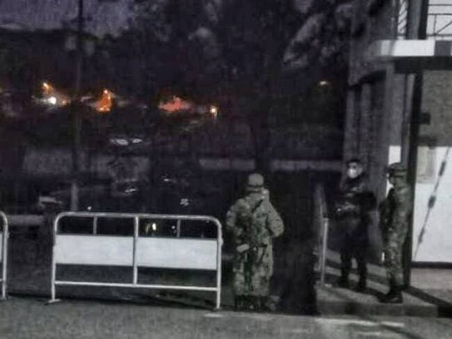 Los hechos se registraron en pleno casco urbano de la localidad. Crédito: El Portal Noticias.