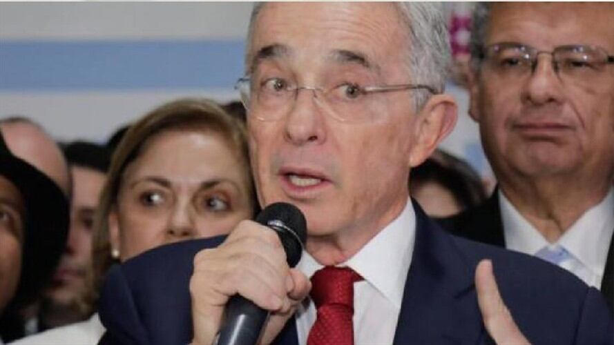 Álvaro Uribe. Foto: Suministrada.