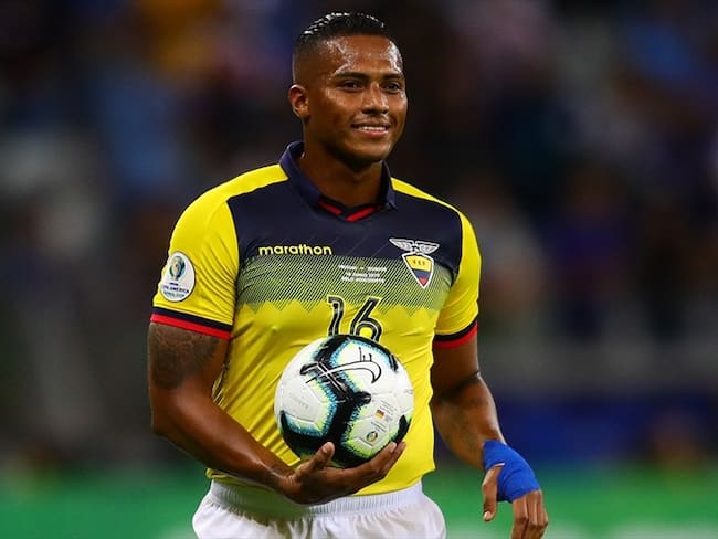 Antonio Valencia se burló de Colombia por la goleada 6-1. Foto: Getty Images