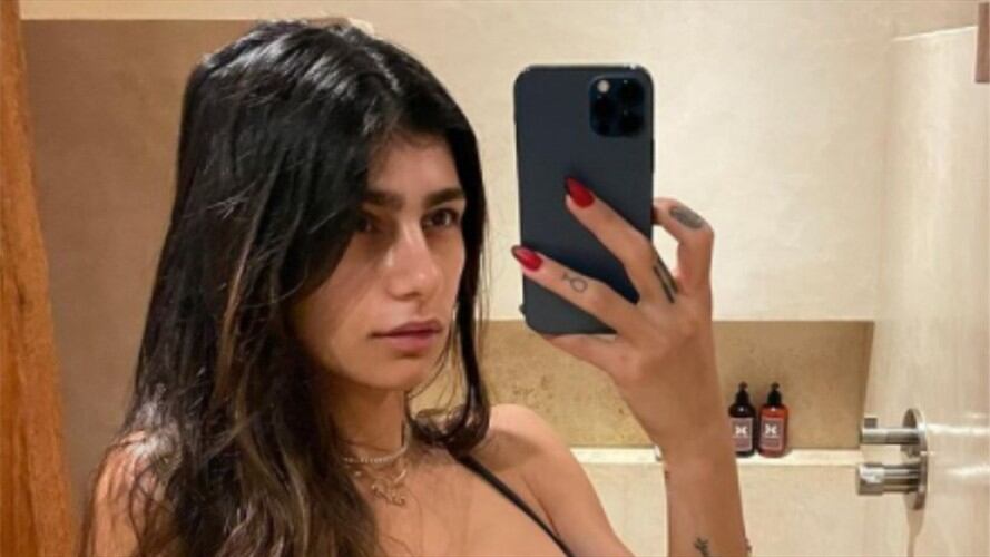 Exactriz de cine para adultos Mia Khalifa. Foto: Instagram: @miakhalifa