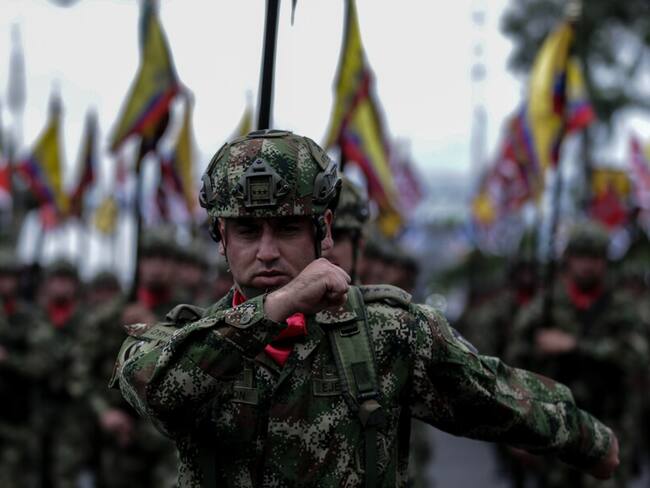 Imagen de referencia del Desfile Militar. Foto: Colprensa.