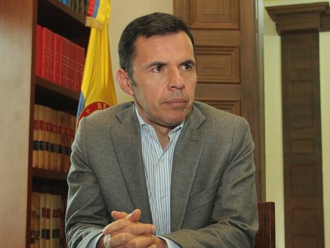 Guillermo Rivera, ministro del Interior. Foto: Colprensa