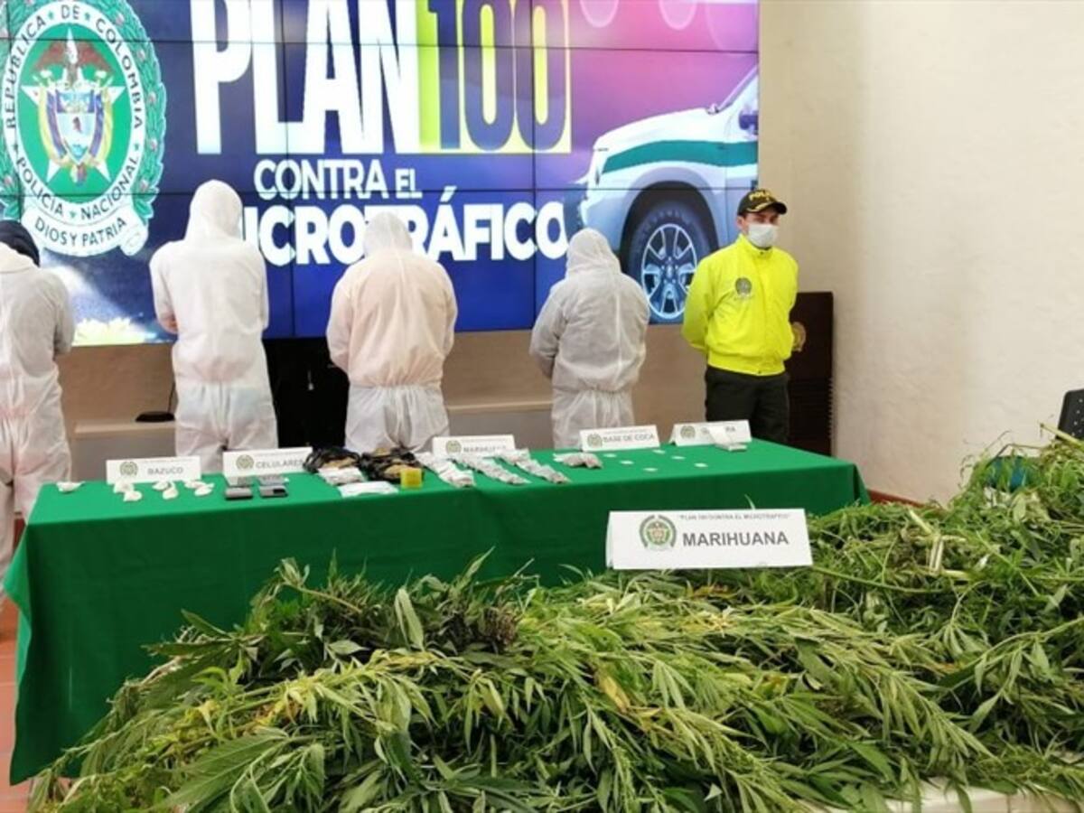 A la cárcel cuatro personas que cosechaban marihuana casera para comercializarla en Tunja