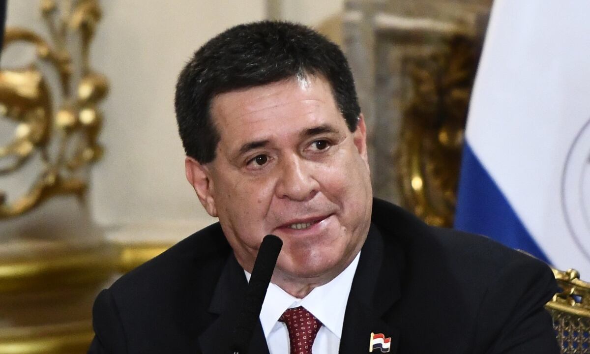 Horacio Cartes, expresidente de Paraguay. (Photo by Rodrigo Valle/Getty Images)