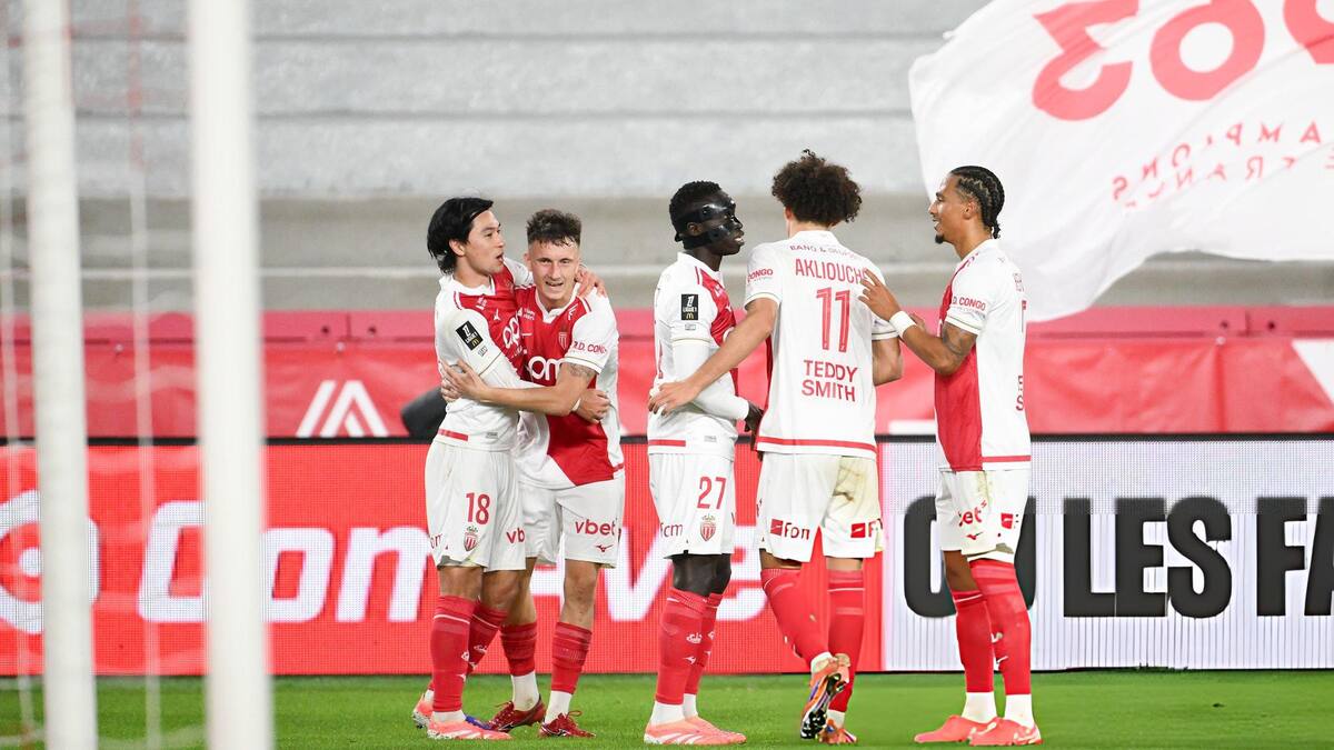 Mónaco sorprendió, ganó 1-0 al PSG y cortó una racha de tres derrotas consecutivas en Ligue 1